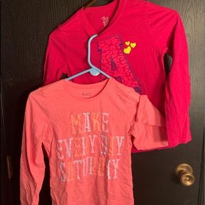 Children’s place long sleeve shirts